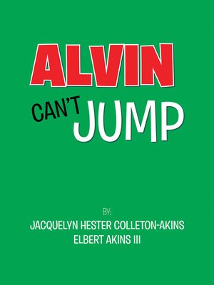 cover image of Alvin Can't Jump